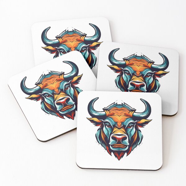 Item preview, Angry Bull Head Graphic Illustration designed and sold by NegarinFashions.