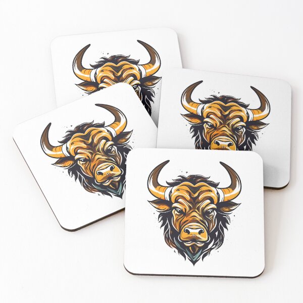 Item preview, Angry Bull Head Graphic Illustration designed and sold by NegarinFashions.