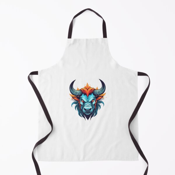 Item preview, Angry Bull Head Graphic Illustration designed and sold by NegarinFashions.