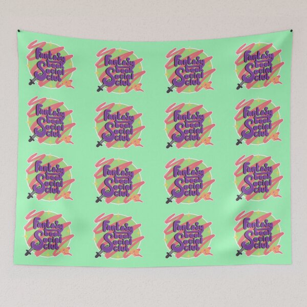 Item preview, Fantasy Book Social Club - Frog Green designed and sold by E A Sanderson.