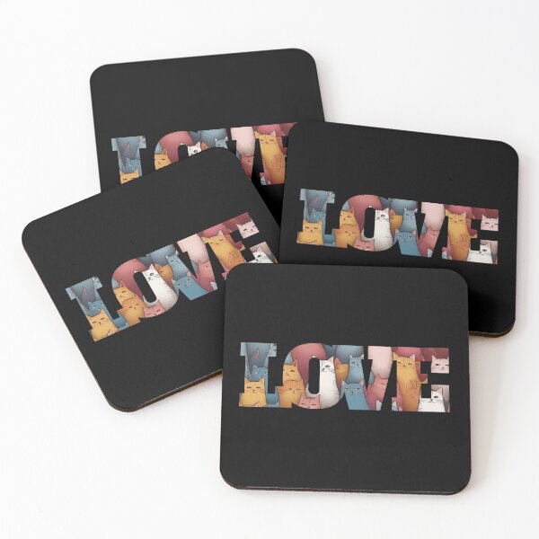 Item preview, “LOVE” CATS DESIGN designed and sold by asudesign.