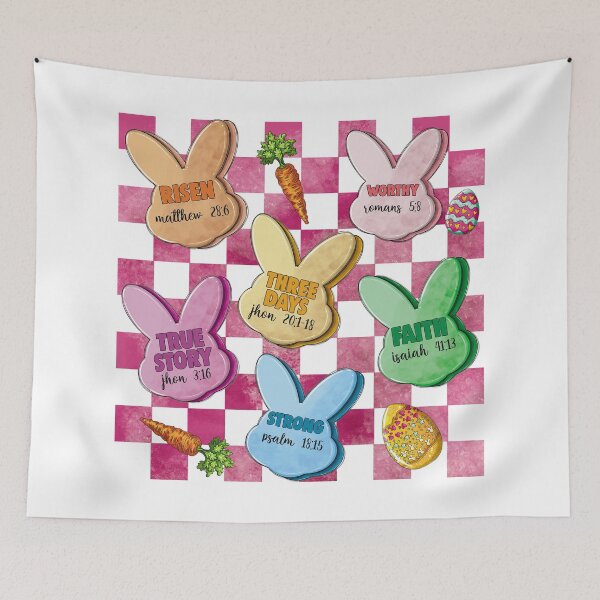 Item preview, Easter Bunny Candy, Bunny Christian | Easter Day designed and sold by LunaNovaArtShop.