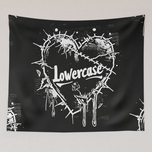 Item preview, Lowercase: Dark Quill Retrofuturistic Gothic Aesthetic designed and sold by Piotrek0001.