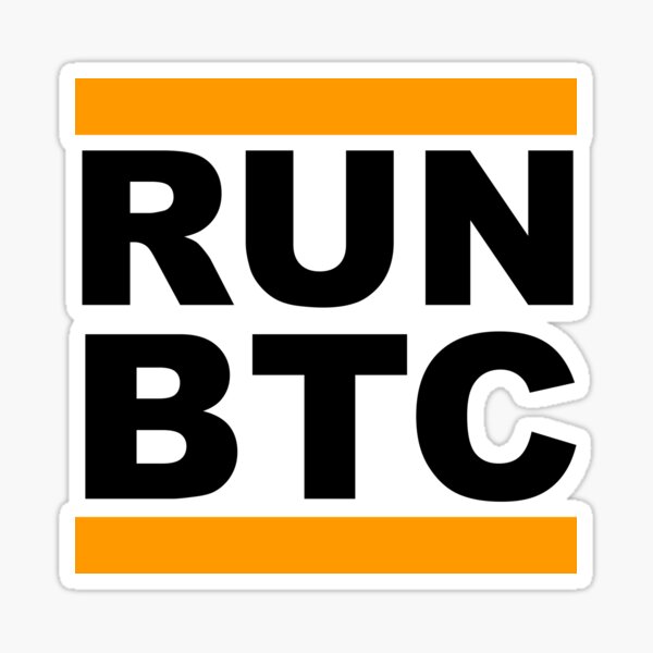 Item preview, Run BTC designed and sold by ShopSCCreations.