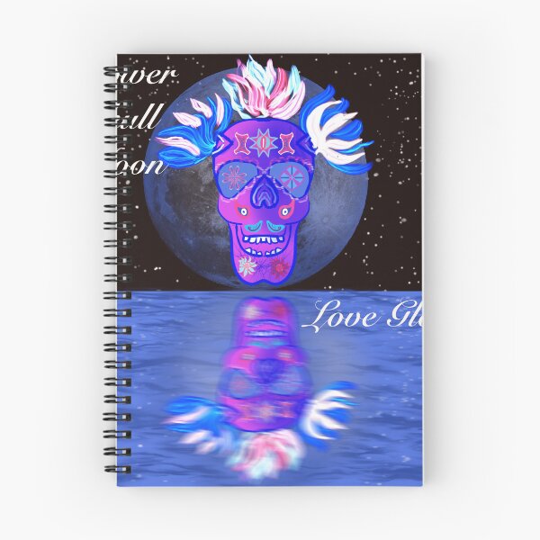 Item preview, Flower Skull Moon designed and sold by Gatorbrain.