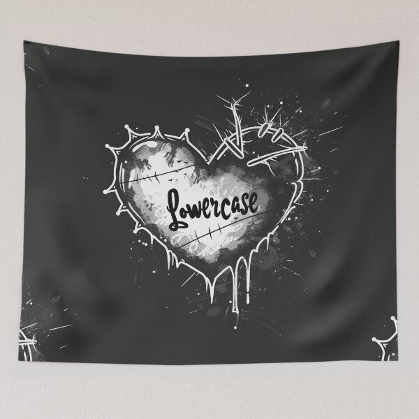 Item preview, Lowercase: Dark Quill Retrofuturistic Gothic Aesthetic designed and sold by Piotrek0001.