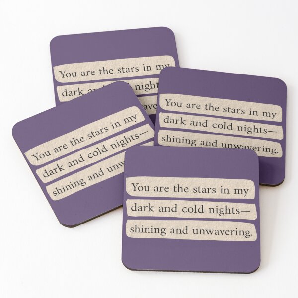 Item preview, You are the star in my dark and cold nights - shining and unwavering designed and sold by Vibe Vault.