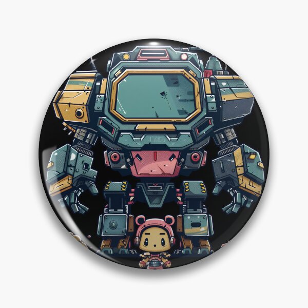 Item preview, Chibi Mech Commander designed and sold by slemfiskz.