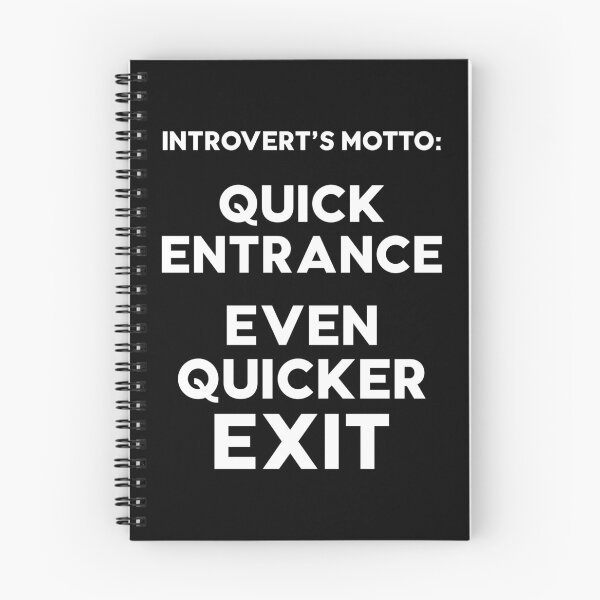 Item preview, funny introvert designed and sold by mag-graphic.