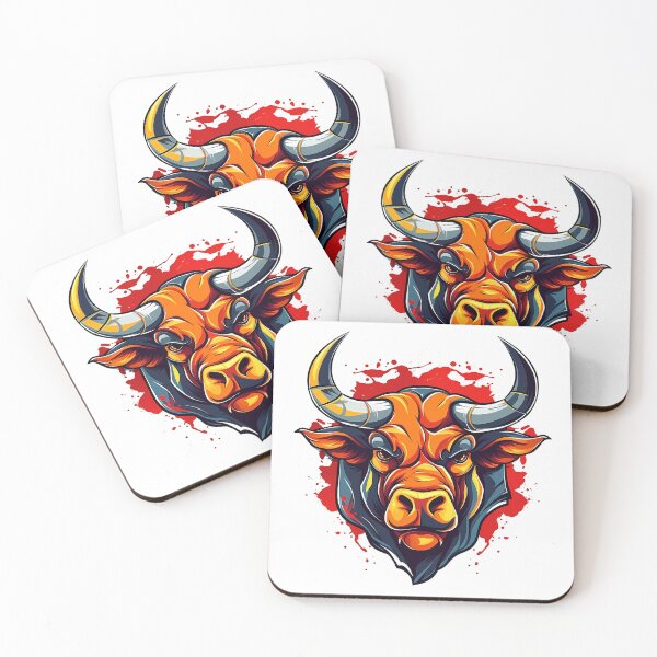 Item preview, Angry Bull Head Graphic Illustration designed and sold by NegarinFashions.
