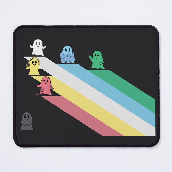 Item preview, The Disability Pride flag with Ghosts! designed and sold by flyre-flinnigan.