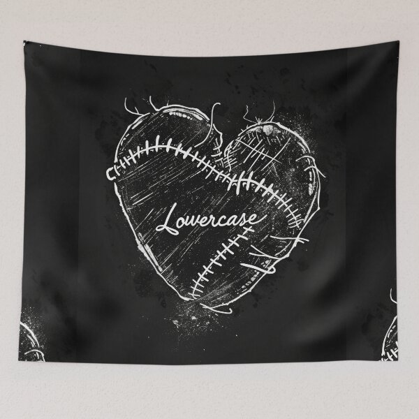 Item preview, Lowercase: Dark Quill Retrofuturistic Gothic Aesthetic designed and sold by Piotrek0001.