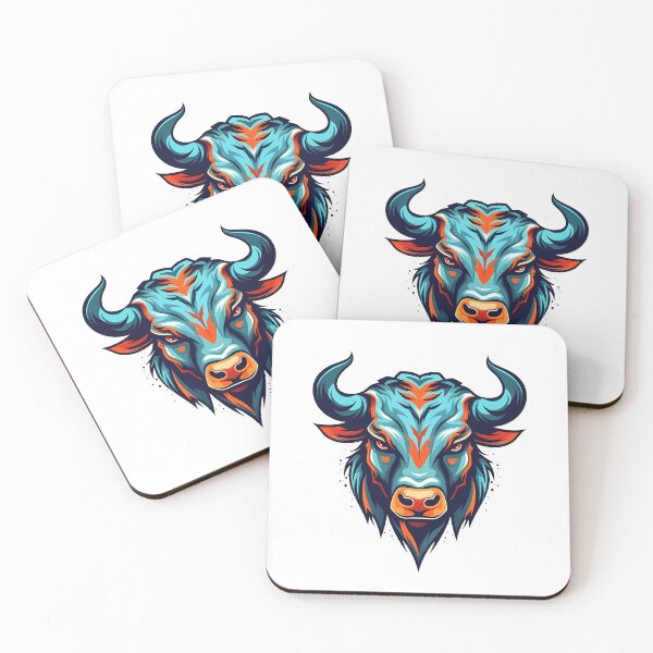 Item preview, Angry Bull Head Graphic Illustration designed and sold by NegarinFashions.