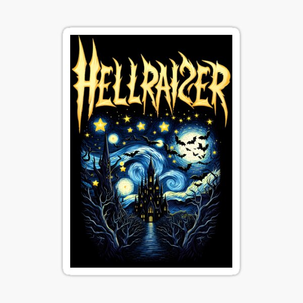 HellRaizer A Starry Nightmare Version 2 Sticker