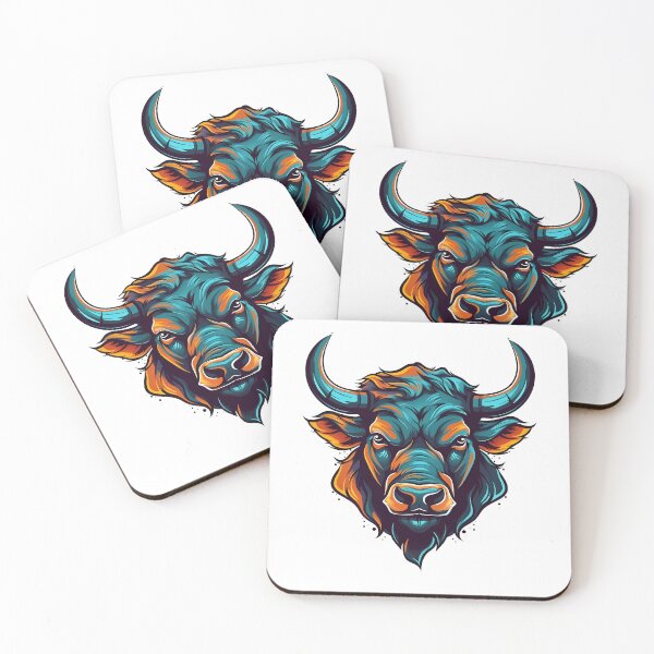 Item preview, Angry Bull Head Graphic Illustration designed and sold by NegarinFashions.