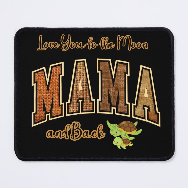 Item preview, Mothers Day, Love You To the Moon Mama and Back Design designed and sold by LovelyHappyGift.