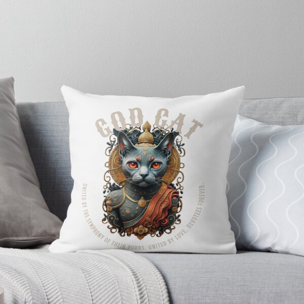 Aperçu de l'œuvre Chat Dieu de l'Illumination Siddhartha créée et vendue par PatronesKawai.
