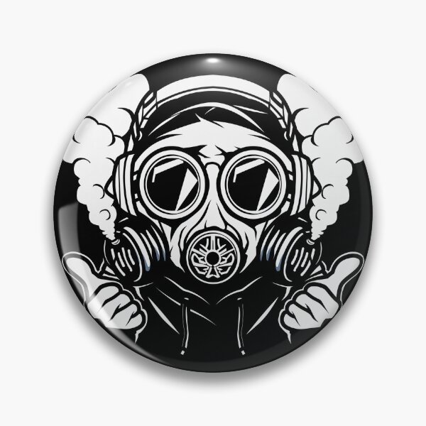Artikelvorschau, Figur mit Gasmaske entworfen und verkauft von InfinityCircle.