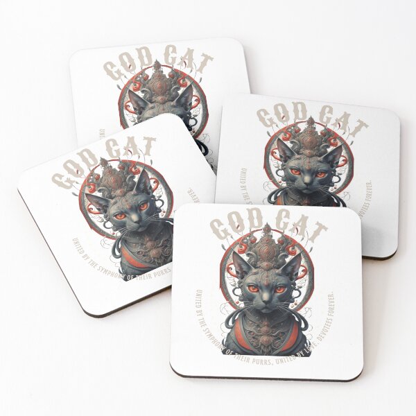 Item preview, Cat God of Salvation Avalokiteshvara designed and sold by PatronesKawai.