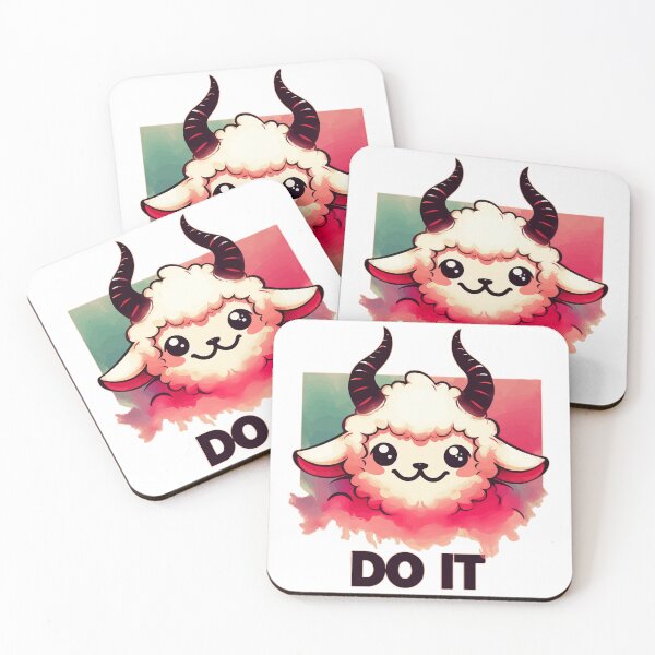 Item preview, Funny Evil Lamb Quote Do It designed and sold by TomFrontierArt.