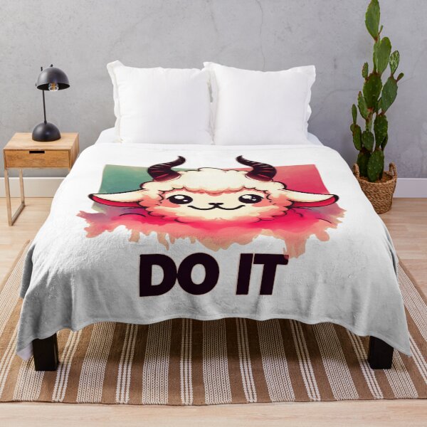 Item preview, Funny Evil Lamb Quote Do It designed and sold by TomFrontierArt.