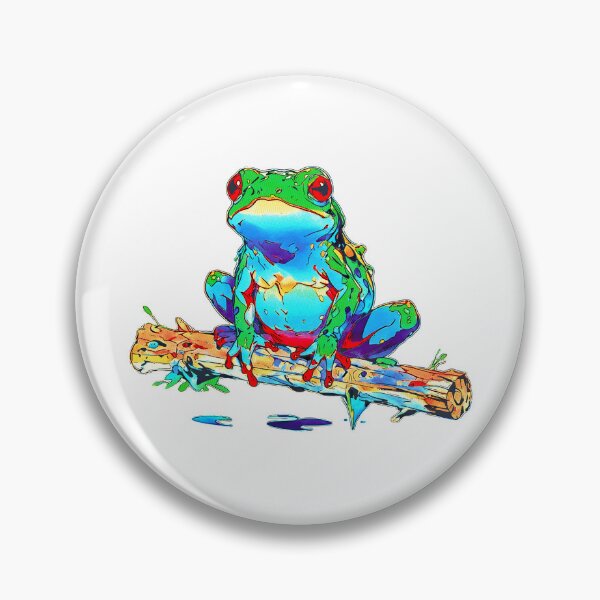 Item preview, Frog on a Log - Cute Little Tree Frog designed and sold by NaturePrints.