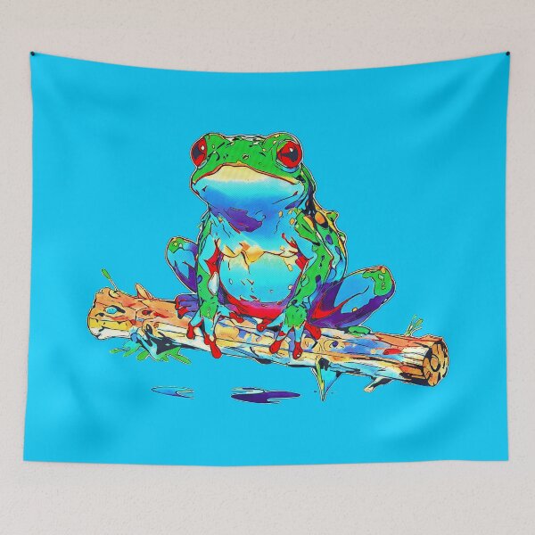 Item preview, Frog on a Log - Cute Little Tree Frog designed and sold by NaturePrints.