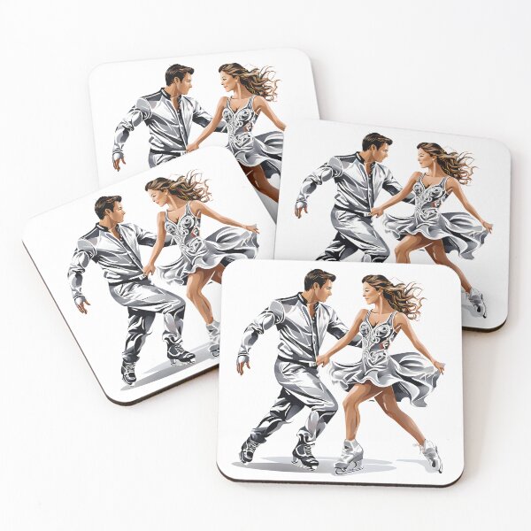 Item preview, bright pair figure skating, ice dancing, speed skating designed and sold by orthodox-icon.