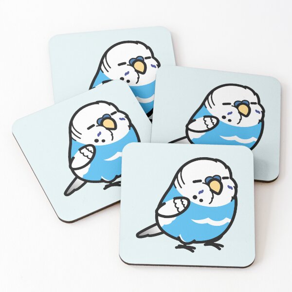 Item preview, Custom Dan the Chubby Budgie designed and sold by birdhism.