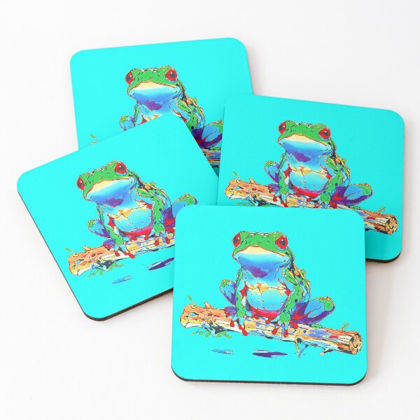 Item preview, Frog on a Log - Cute Little Tree Frog designed and sold by NaturePrints.