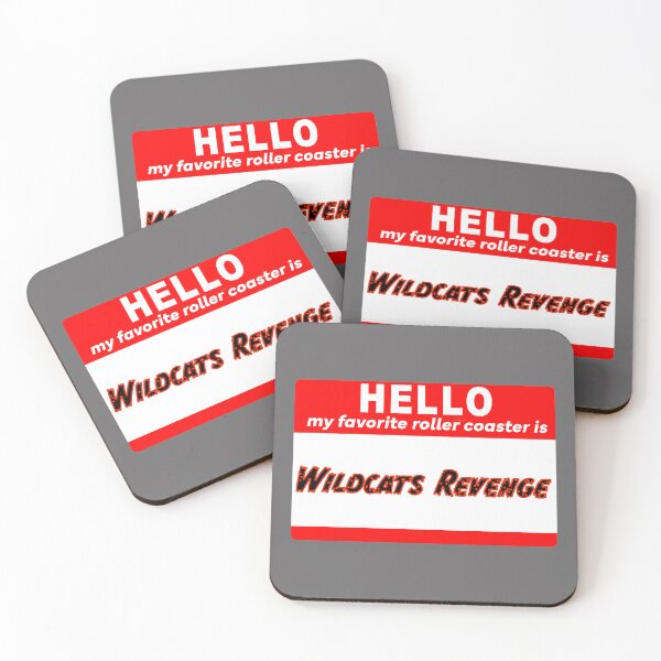 Item preview, Hello My Favorite Roller Coaster is Wildcats Revenge  designed and sold by RollingRC.