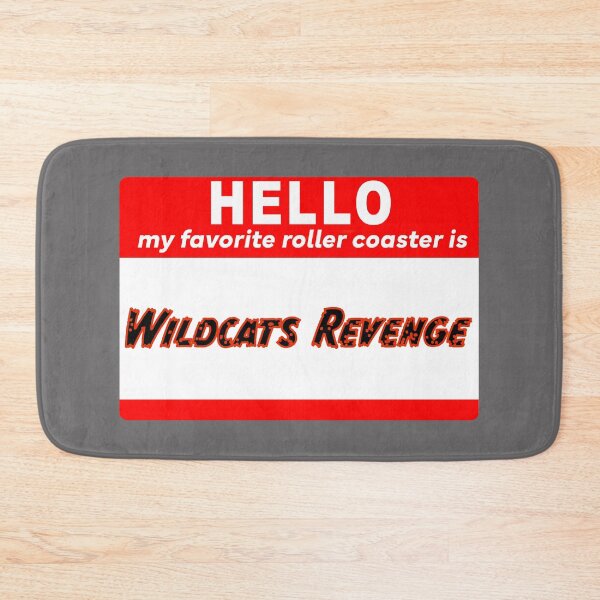 Item preview, Hello My Favorite Roller Coaster is Wildcats Revenge  designed and sold by RollingRC.