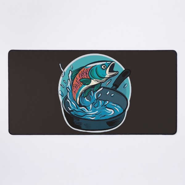 Item preview, Fresh Fish in the Pan designed and sold by EzekRenne.