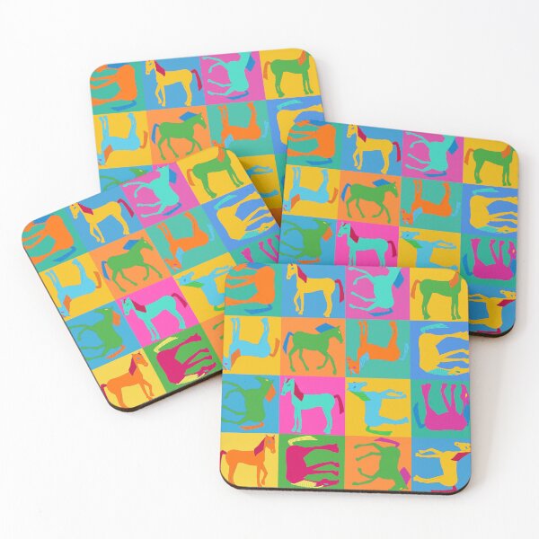 Item preview, pop horses designed and sold by Celia Estampas.