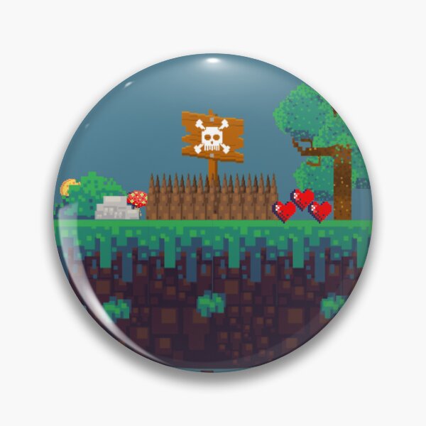 Item preview, Retro video game pixelated art designed and sold by Lovemountain.