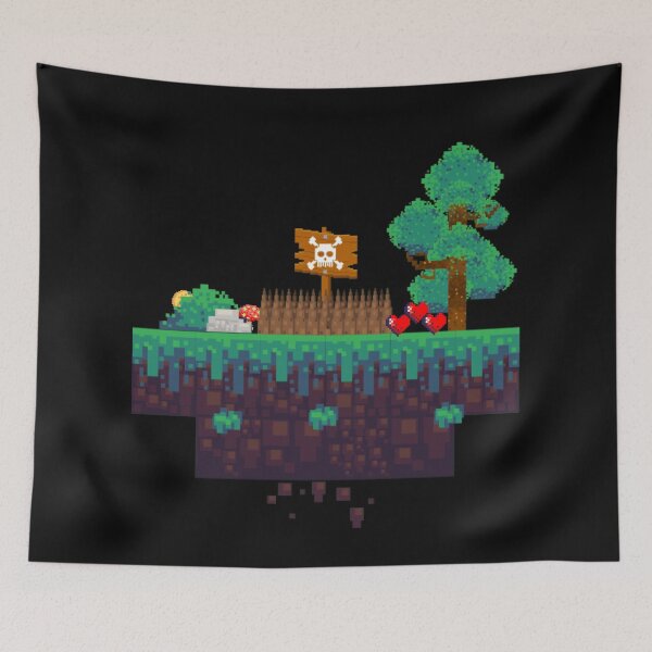 Item preview, Retro video game pixelated art designed and sold by Lovemountain.