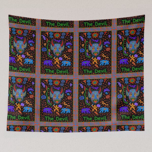 Item preview, Tarot Card - The DEVIL designed and sold by Esprit-Mystique.
