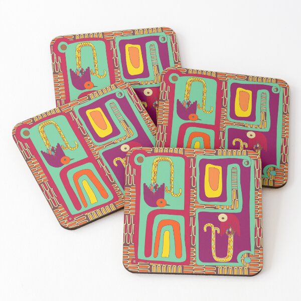 Item preview, simetria de pájaros designed and sold by Celia Estampas.