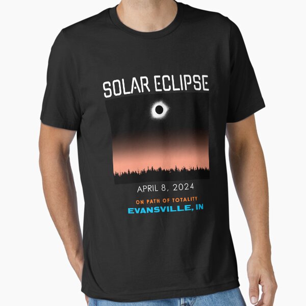 Item preview, Solar Eclipse - Evansville IN designed and sold by nancify.