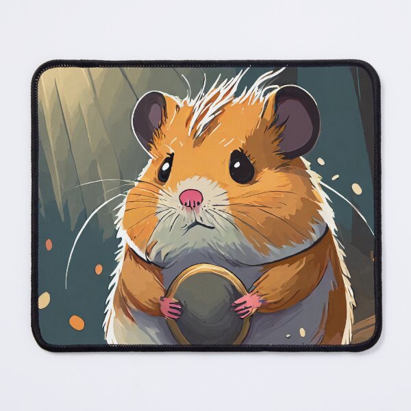 Item preview, Sad Hamster Art: Capturing Emotion with Heartfelt Designs designed and sold by RolandWidin.
