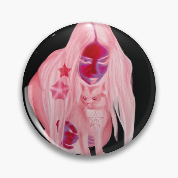 Item preview, Star Girl with Her Cat (BecsArtisticVoid)  designed and sold by Becs ArtisticVoid.