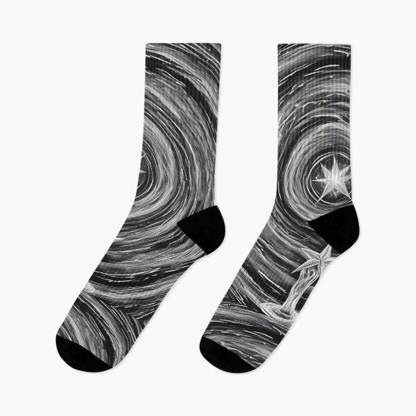 Item preview, Cosmic Explosion Fascinating Supernova in Black and White designed and sold by Frostquest.