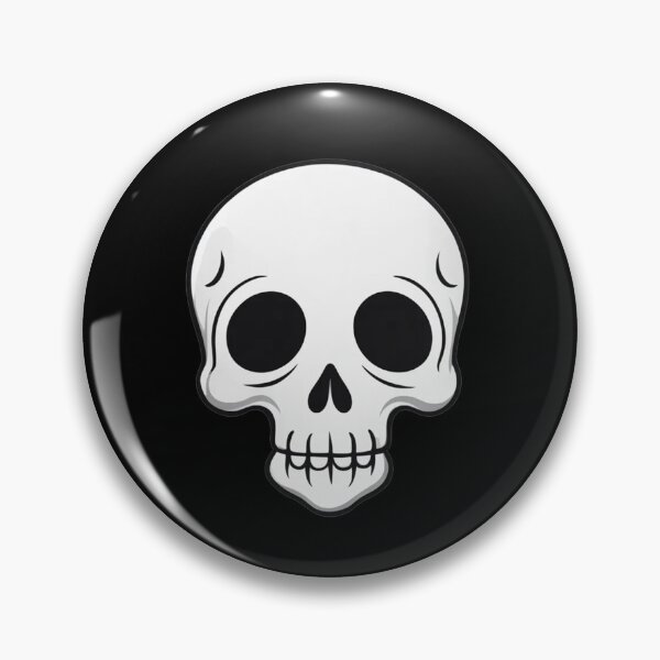 Item preview, Simple Skull Cartoon, Goth Design designed and sold by Burn-Ego.
