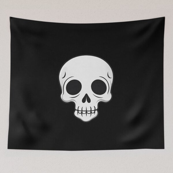 Item preview, Simple Skull Cartoon, Goth Design designed and sold by Burn-Ego.