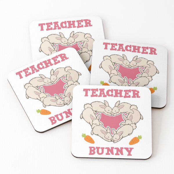 Item preview, Easter Teacher bunny - i love my teacher  designed and sold by Micjr.