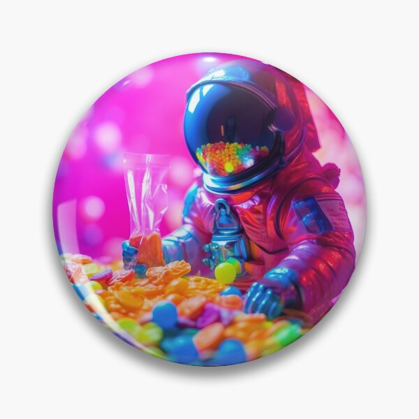 Item preview, Astronaut on a Candy Planet designed and sold by CosmicBlesedEye.