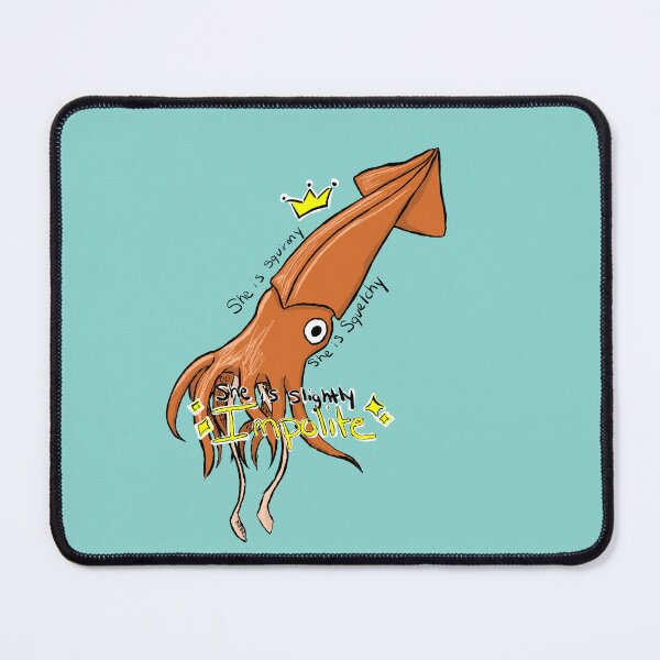 Item preview, Slightly Impolite Squid - The Pout Pout Fish Book designed and sold by locustseattoo.