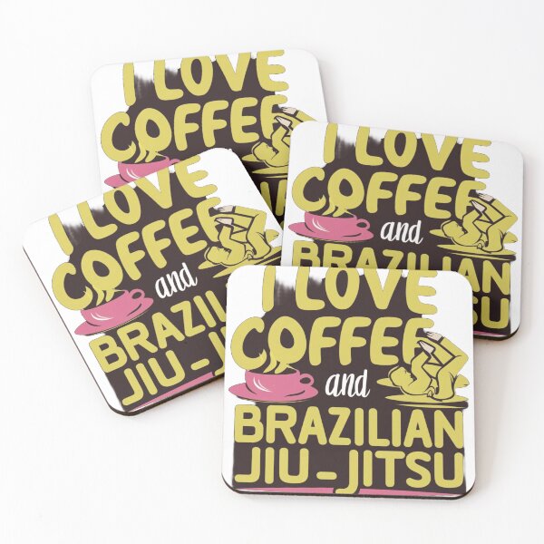 Artikelvorschau, I love Coffee And BJJ Brazilian Jiu Jitsu Lifestyle entworfen und verkauft von Martial-Art-23.