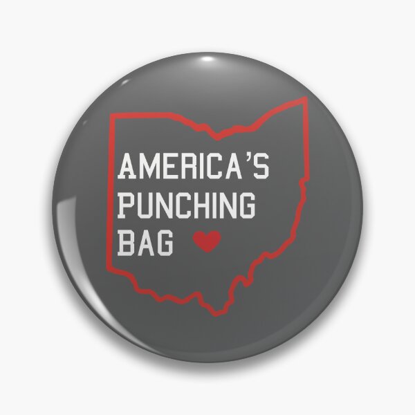 Item preview, Ohio - America's Punching Bag designed and sold by TheCrazyFarmer.