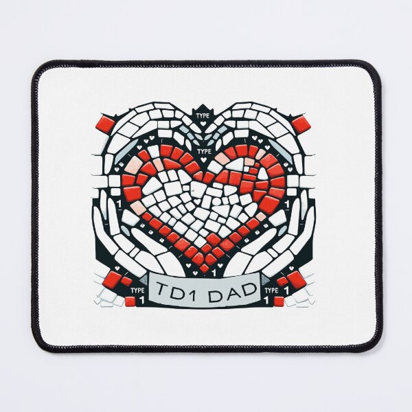 Item preview, Diabetes Type 1 dad-diabetes day designed and sold by toobel.
